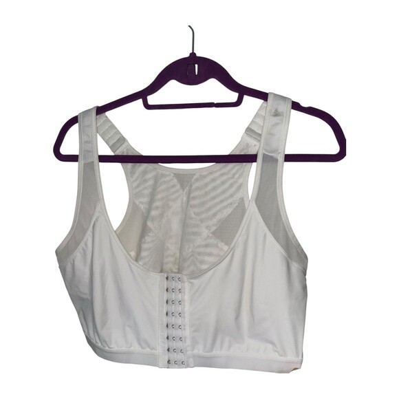 Front Closure Bra 4XL Set Of 2 Wire Free Posture Support Back Shoulder - Picture 15 of 16